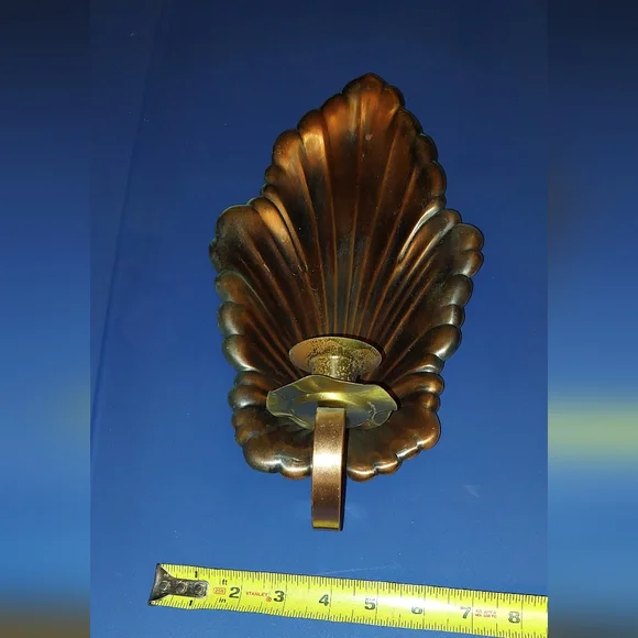 Rare 1970s copperguild demonstrator wall sconce.Very good cond. - Picture 5 of 5